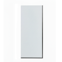 Шторка для ванны стационарная прозрачное стекло/профиль оружейная сталь 1400х600