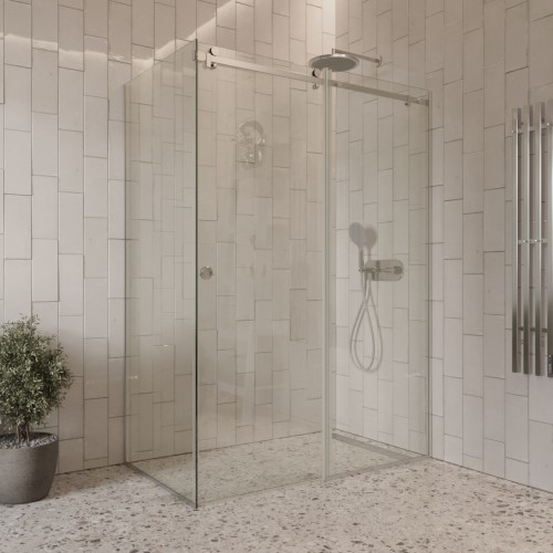 Душевое ограждение  раздвижное  BEN_501_SL_C_1950x1200x800