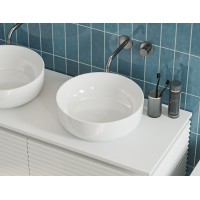 Раковина накладная Самора 410 круг