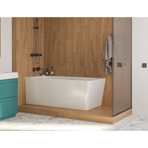 Ванна Гандия-1600 L, Белый матовый