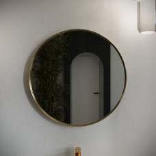 Купить Зеркала  Z_AGS_800x800_BL Дизайнерское зеркало Augusta D800 (черный) в Минске и по всей Беларуси