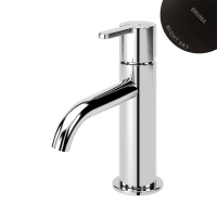 Смеситель для раковины Bruma Leaf чёрный