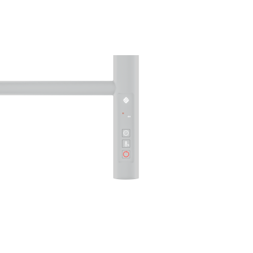 Полотенцесушитель Terminus «Классик» П6 450х600 электро КС белый матовый (new встроен диммер)