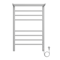 Полотенцесушитель Terminus Аврора с полкой П8 500х800 электро КС 9003 матовый