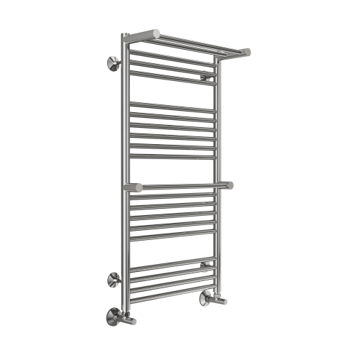 Полотенцесушитель Terminus "Аврора" с двумя полками П20 500*1000 Хром