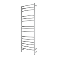 Полотенцесушитель Terminus Классик П15 500х1300 электро Хром