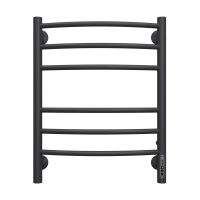 Полотенцесушитель Terminus «Классик» П6 450х600 электро КС черный матовый (new встроен диммер)