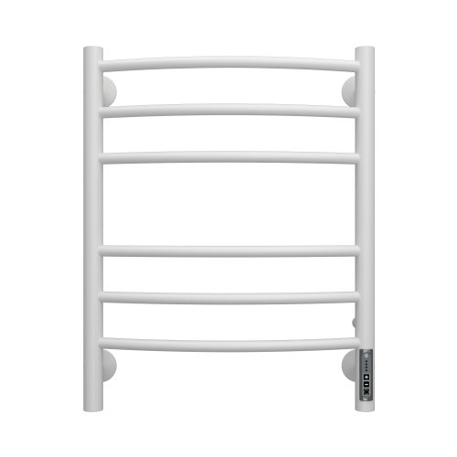 Полотенцесушитель Terminus «Классик» П6 450х600 электро КС белый матовый (new встроен диммер)