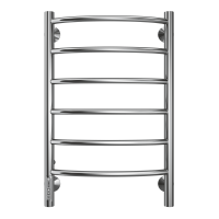 Полотенцесушитель Terminus Классик П6 400х650 левый электро Хром