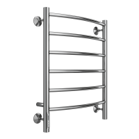 Полотенцесушитель Terminus Классик П6 500х650 левый электро Хром