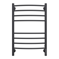 Полотенцесушитель Terminus «Классик» П8 500х800 электро КС черный матовый (new встроен диммер)