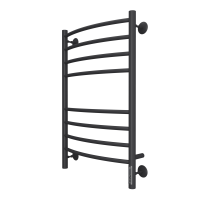 Полотенцесушитель Terminus «Классик» П8 500х800 электро КС черный матовый (new встроен диммер)