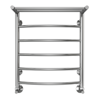 Полотенцесушитель Terminus Классик с полкой П6 500х600 Хром