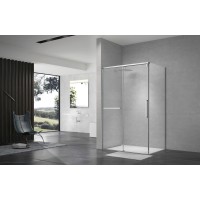 Душевой уголок слайдер Terminus Альба 02 900х1200х2200 прямоугольник хром