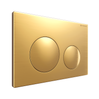 Клавиша смыва для инсталляции Terminus Classic кнопка круг цвет Матовое Золото PVD