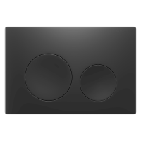 Клавиша смыва для инсталляции Terminus Classic кнопка круг цвет  оружейная сталь