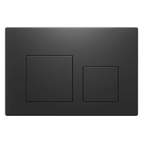 Клавиша смыва для инсталляции Terminus Classic кнопка квадрат цвет оружейная сталь