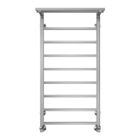 Полотенцесушитель Terminus «Контур с/п» П9 500х1000 Хром