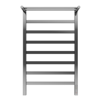 Ното с полкой П8 500х850 электро Хром