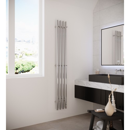 Стойка электро QUATRO круг 1600 Хром