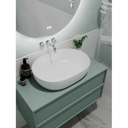 Раковина накладная Terminus Прато 600х415х140