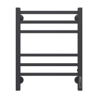 Полотенцесушитель Terminus «Ватикан» П6 450х600 электро КС черный матовый (new встроен диммер)