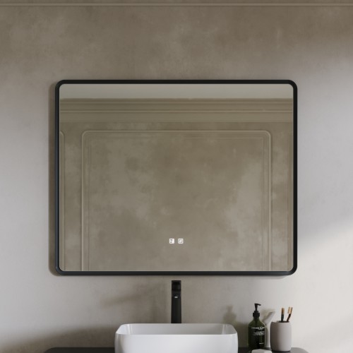 Z_EMB_1040x840 Зеркало Ember в стиле МидСечури 1040x840 Ral 7016 (антрацит)