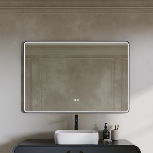 Z_EMB_1240x840 Зеркало Ember в стиле МидСечури 1240x840 Ral 7016 (антрацит)