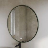 Зеркало Zenith в стиле МидСечури D940 RAL 130 40 10 (Зеленый)
