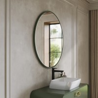 Зеркало Zenith в стиле МидСечури D940 RAL 130 40 10 (Зеленый)